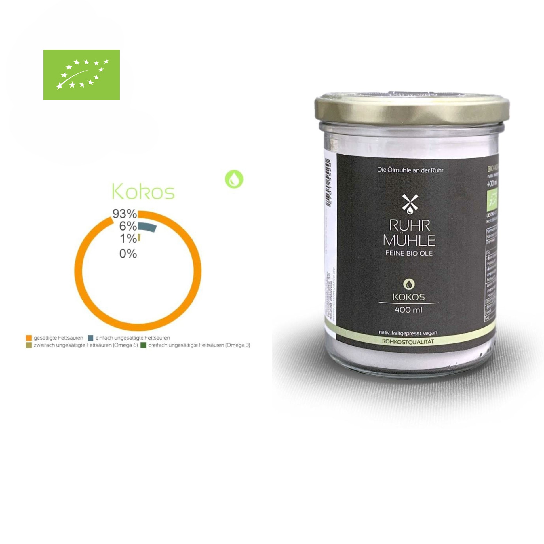 Bio Kokosöl (DE-ÖKO-037)