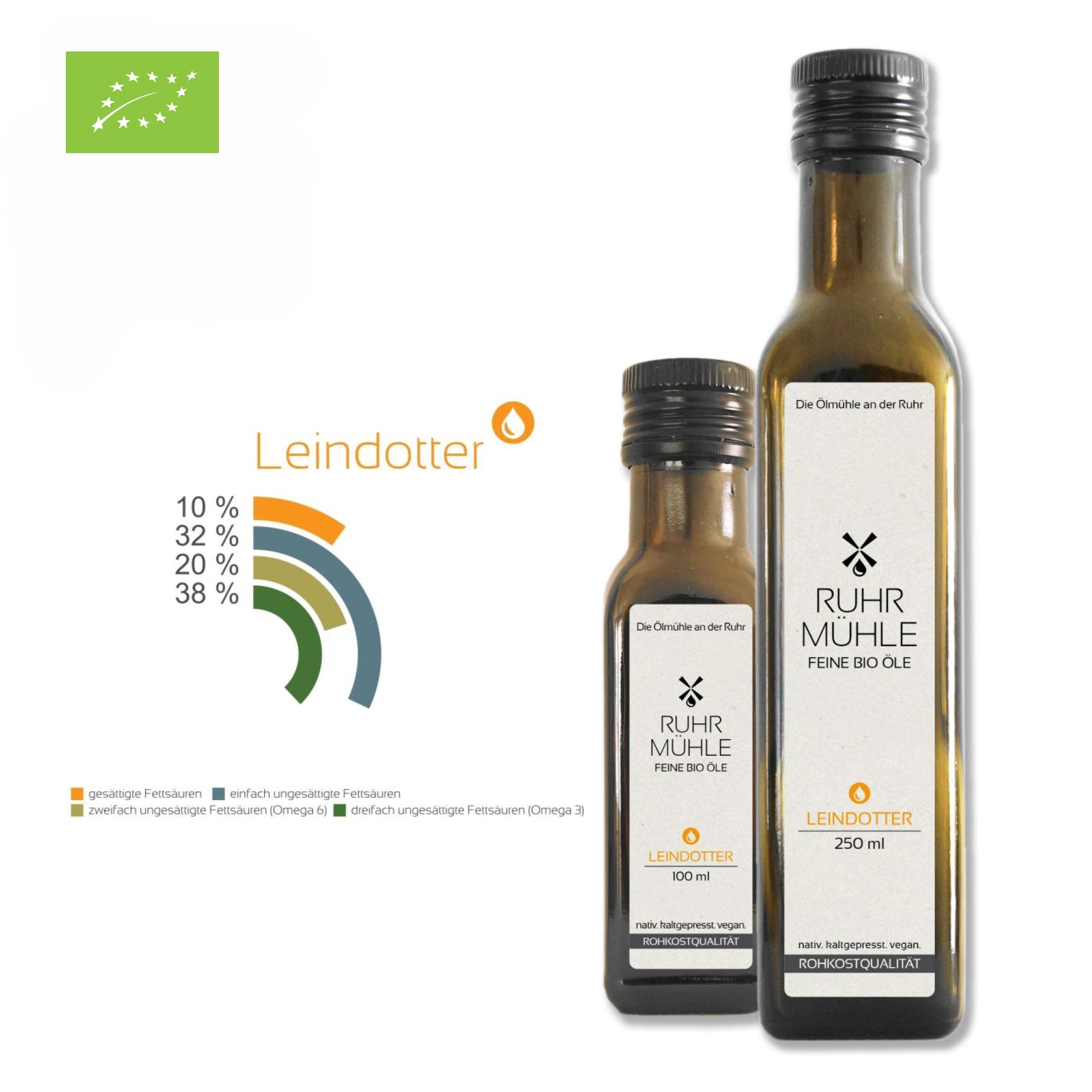 Bio Leindotteröl (DE-ÖKO-037) 100ml oder 250ml