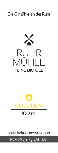 Bio-Goldleinöl 100ml